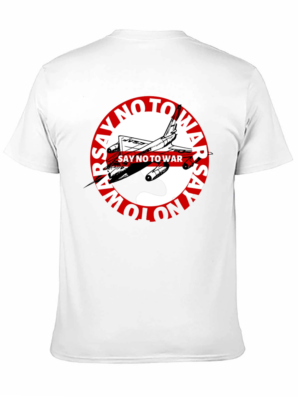 Say No to War Graphic Tee - Black