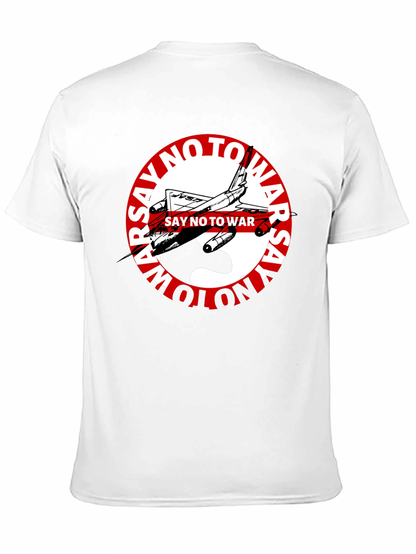 Say No to War Graphic Tee - Black
