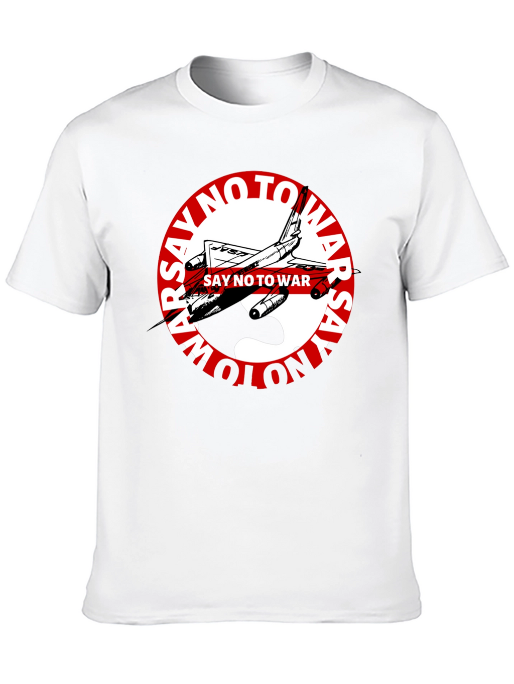 Say No to War Graphic Tee - Black