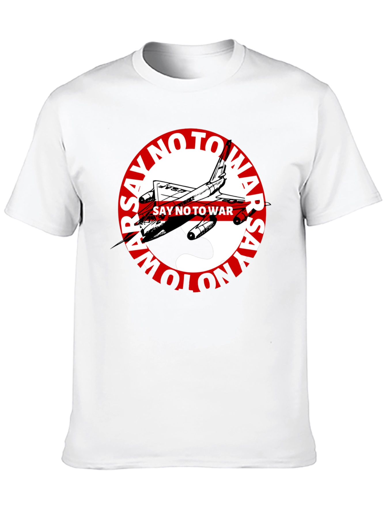 Say No to War Graphic Tee - Black
