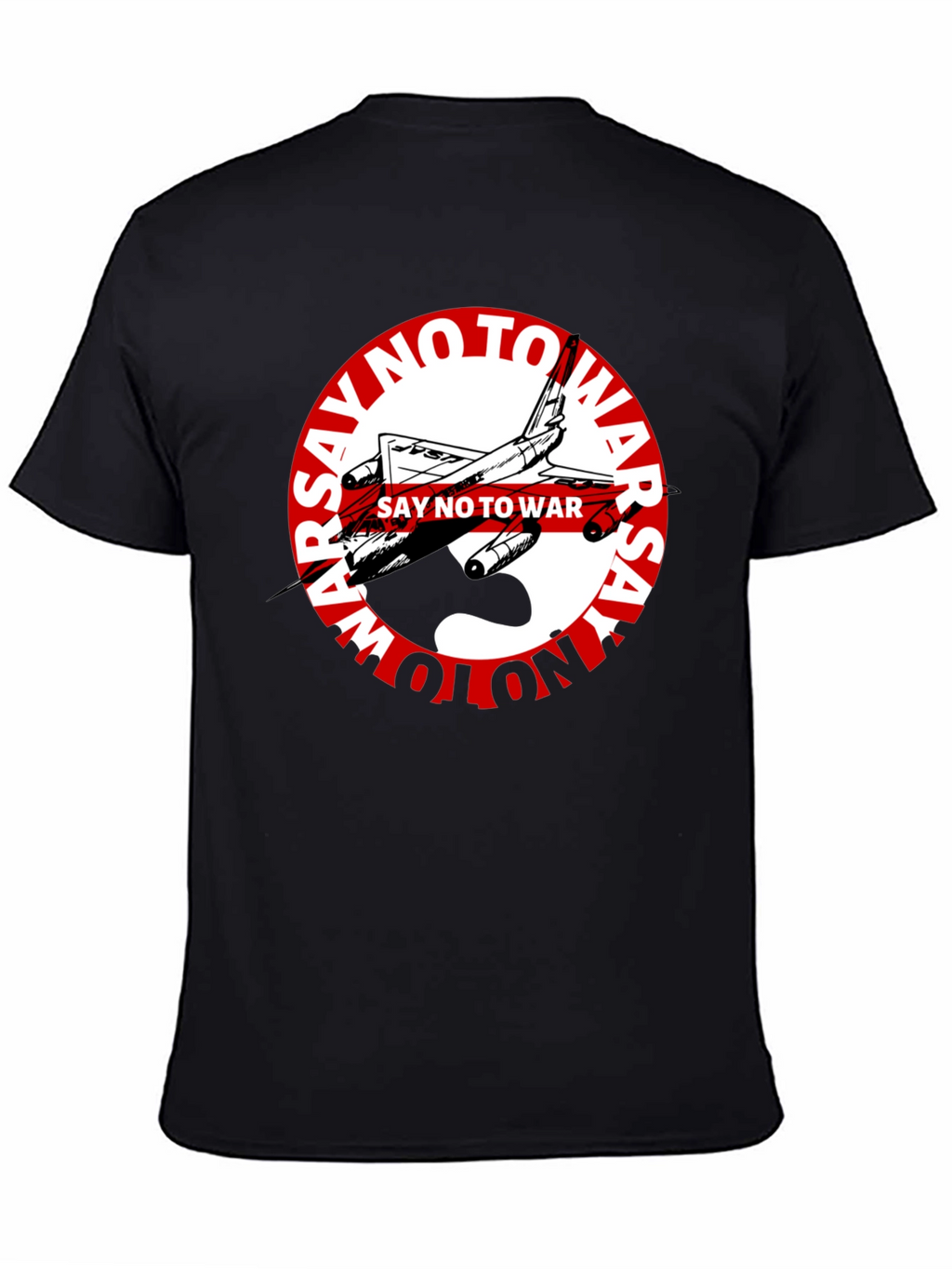 Say No to War Graphic Tee - Black
