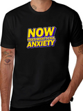 Now Thats What I Call Anxiety Funny Graphic T-Shirt