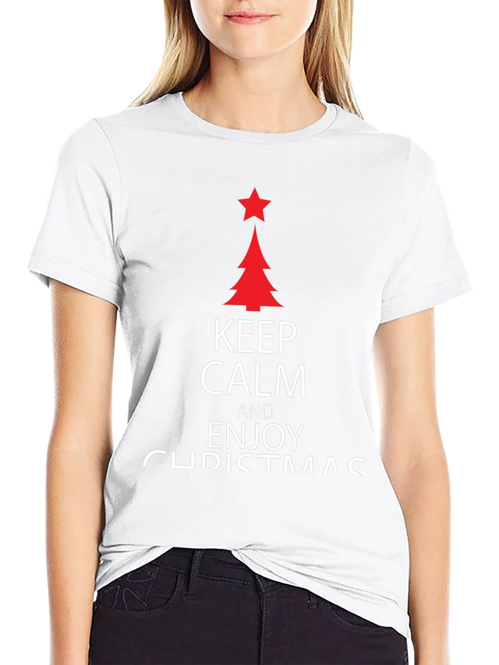 Keep Calm & Enjoy Christmas Tee