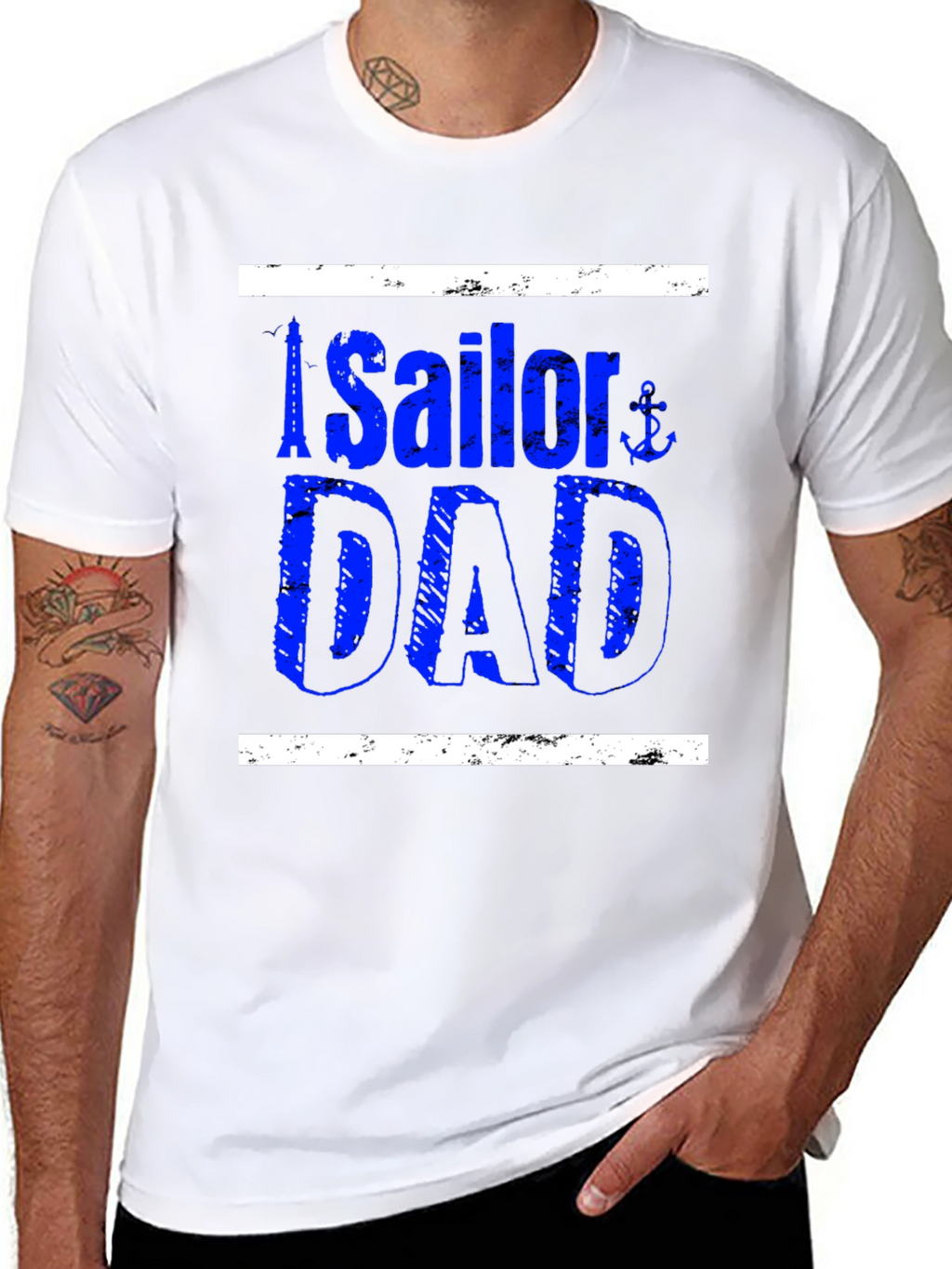 I Sailor Dad T-Shirt