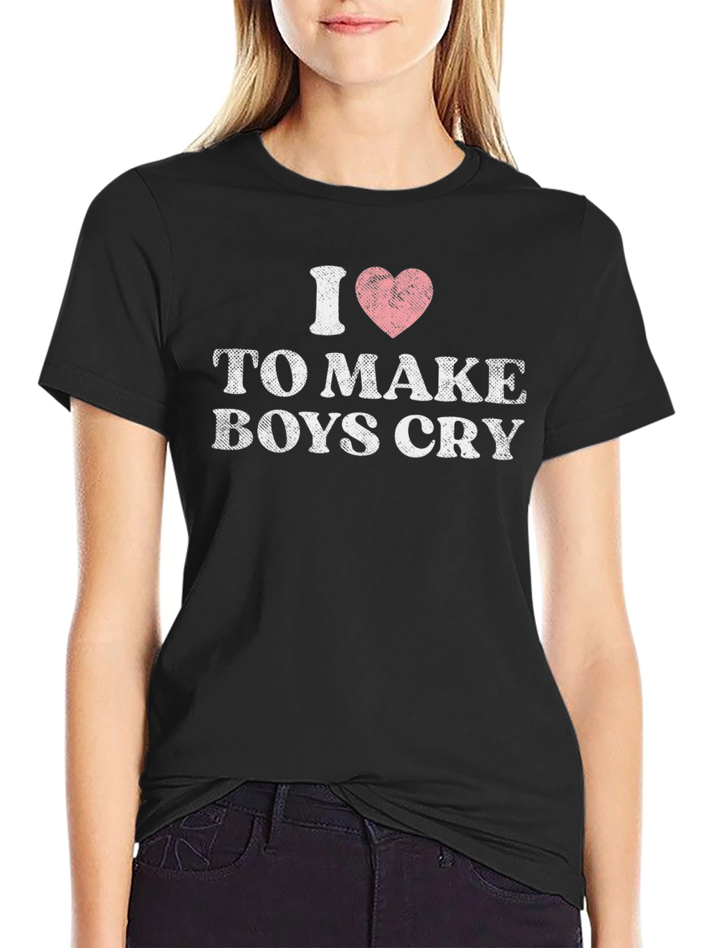 I Heart to Make Boys Cry Graphic T-Shirt