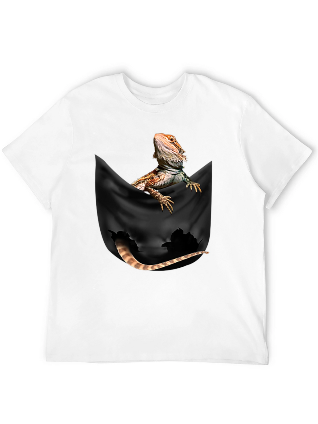 Bearded Dragon Pocket T-Shirt