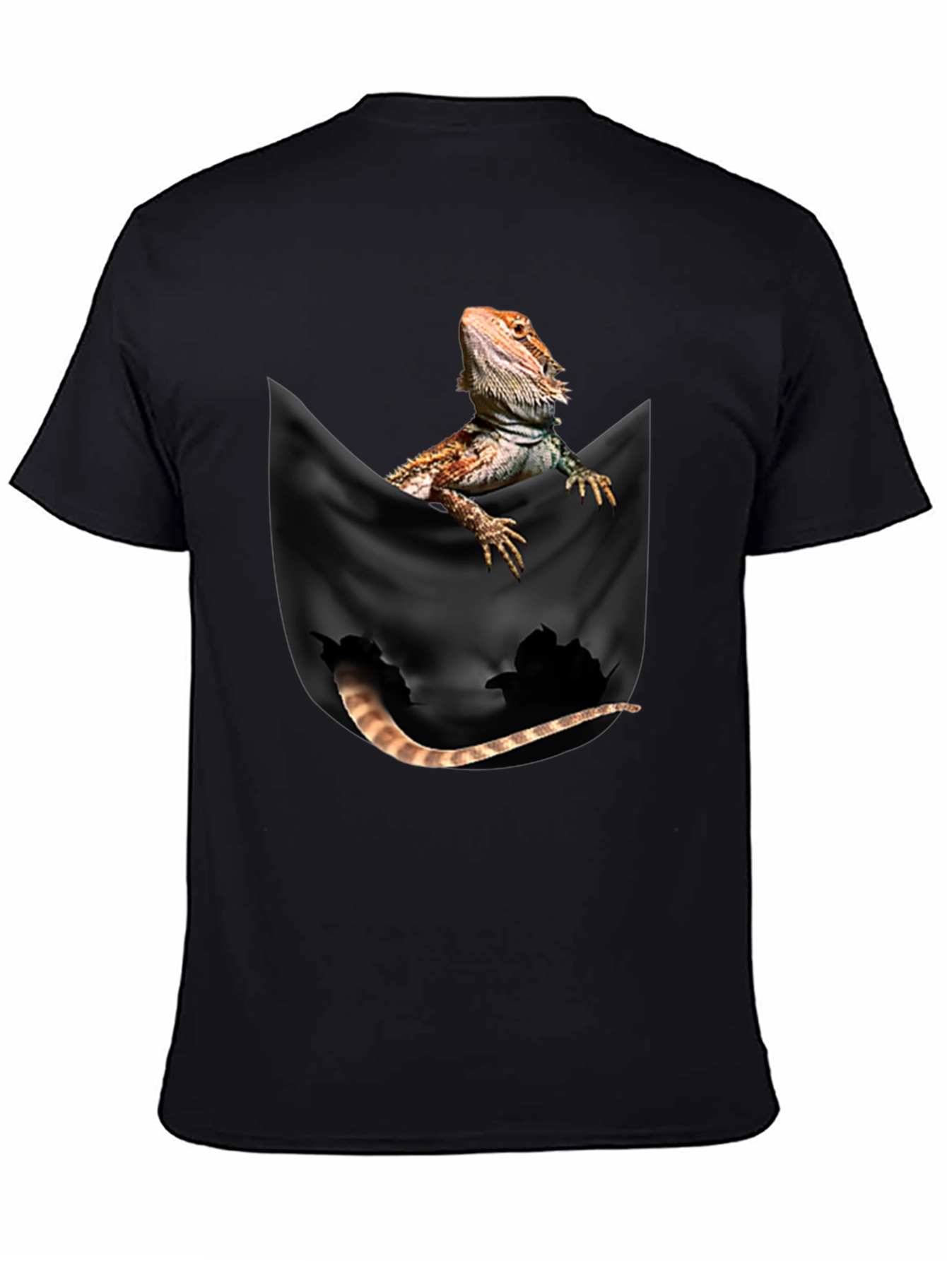 Bearded Dragon Pocket T-Shirt
