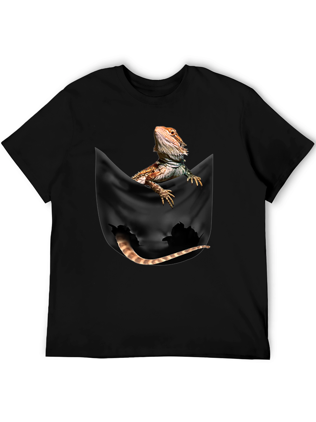 Bearded Dragon Pocket T-Shirt