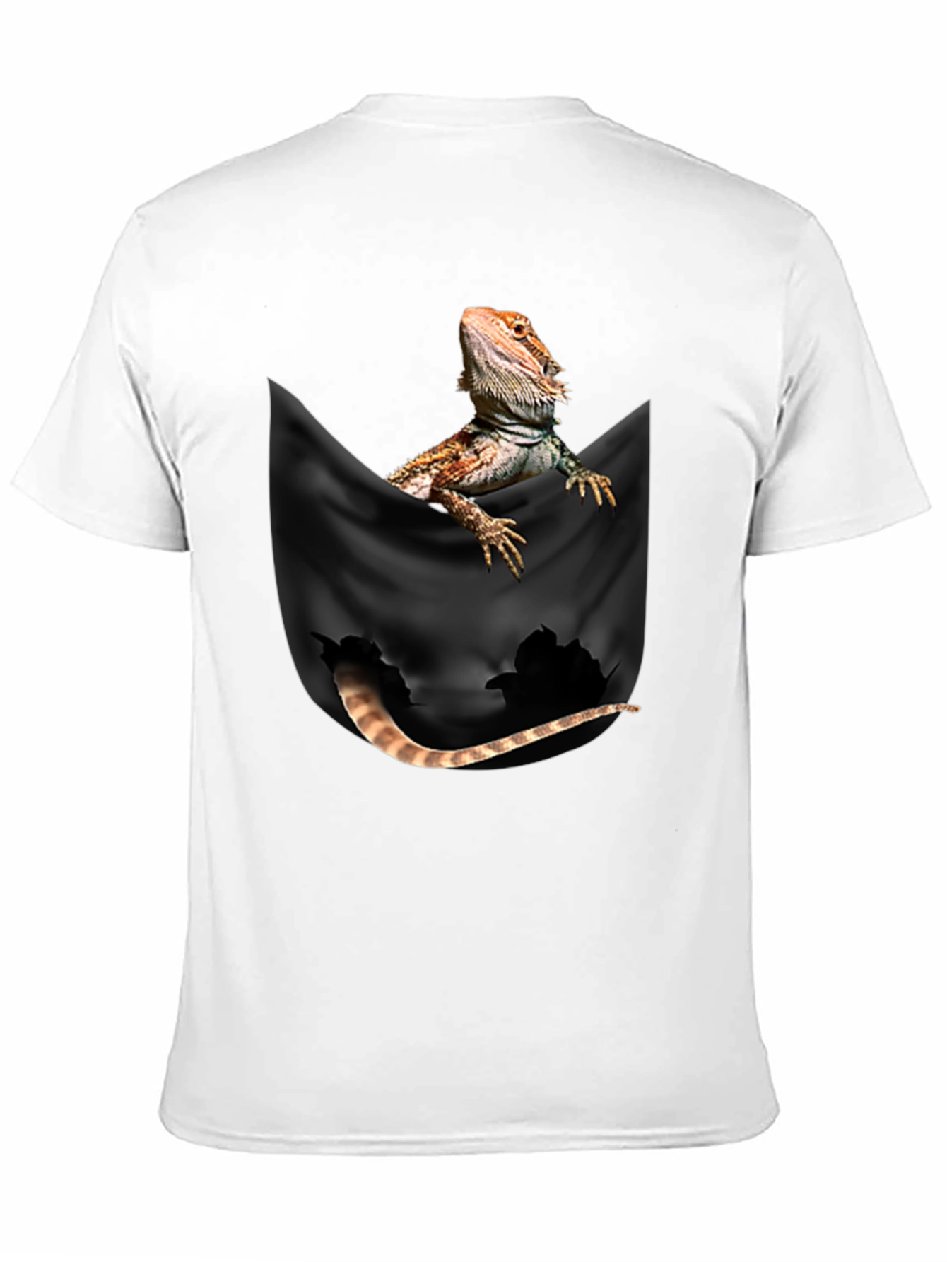 Bearded Dragon Pocket T-Shirt