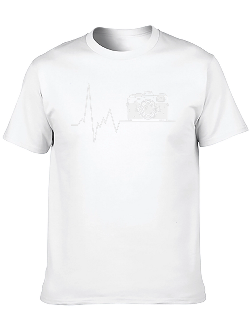 Camera Heartbeat Graphic Tee