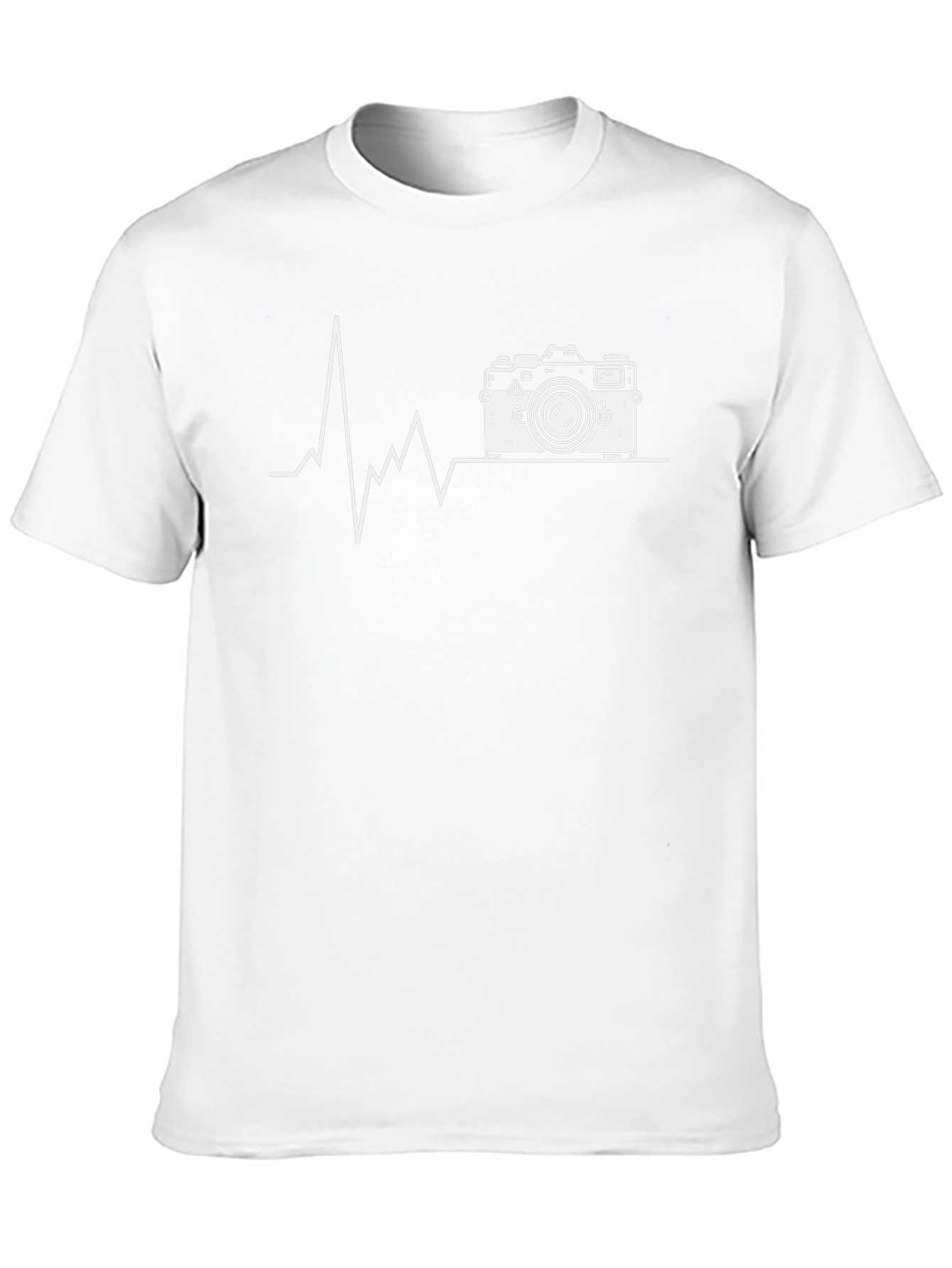 Camera Heartbeat Graphic Tee