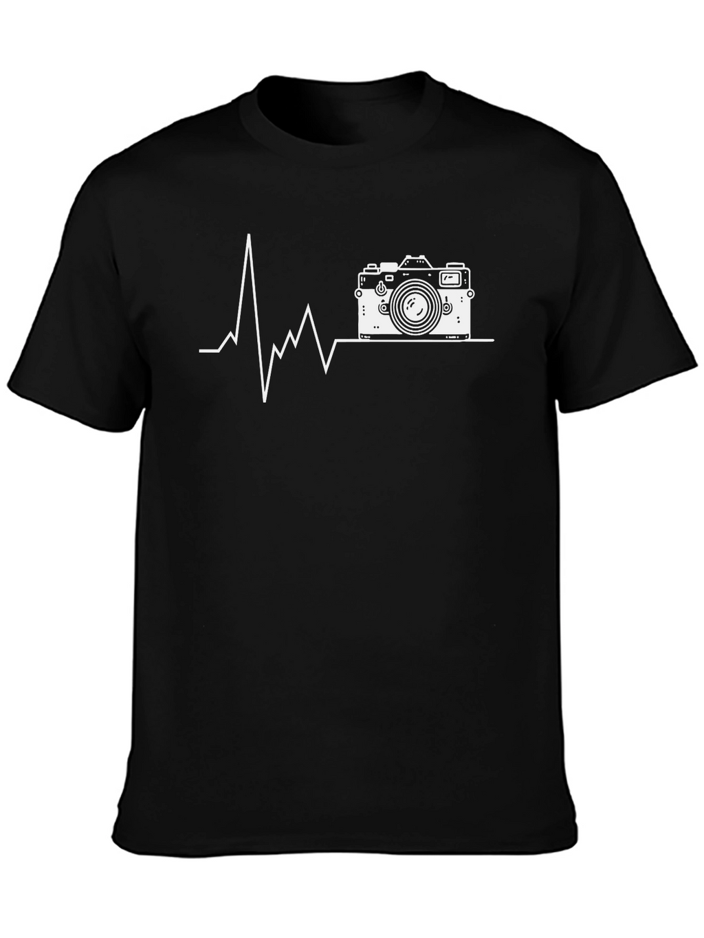 Camera Heartbeat Graphic Tee