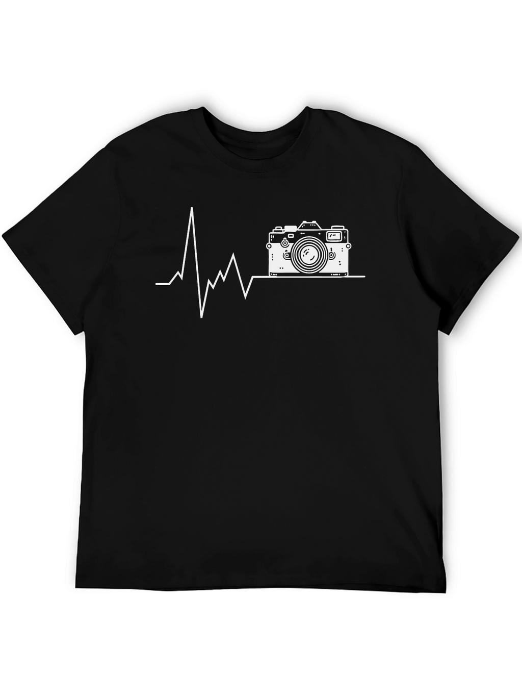 Camera Heartbeat Graphic Tee