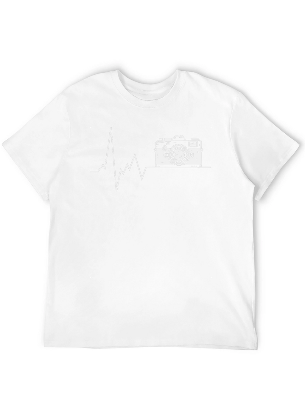 Camera Heartbeat Graphic Tee