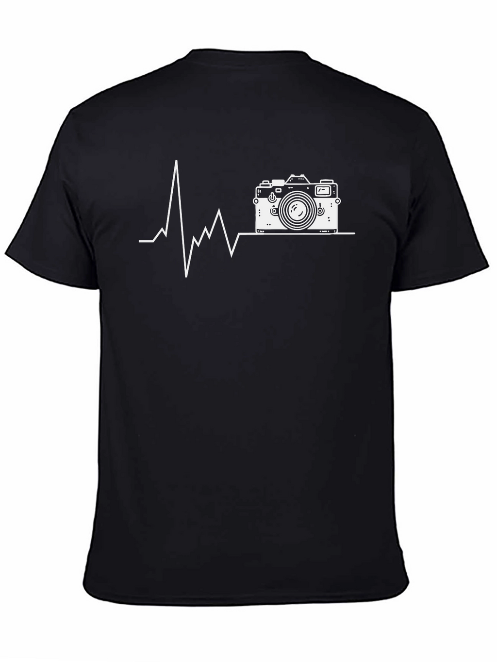 Camera Heartbeat Graphic Tee