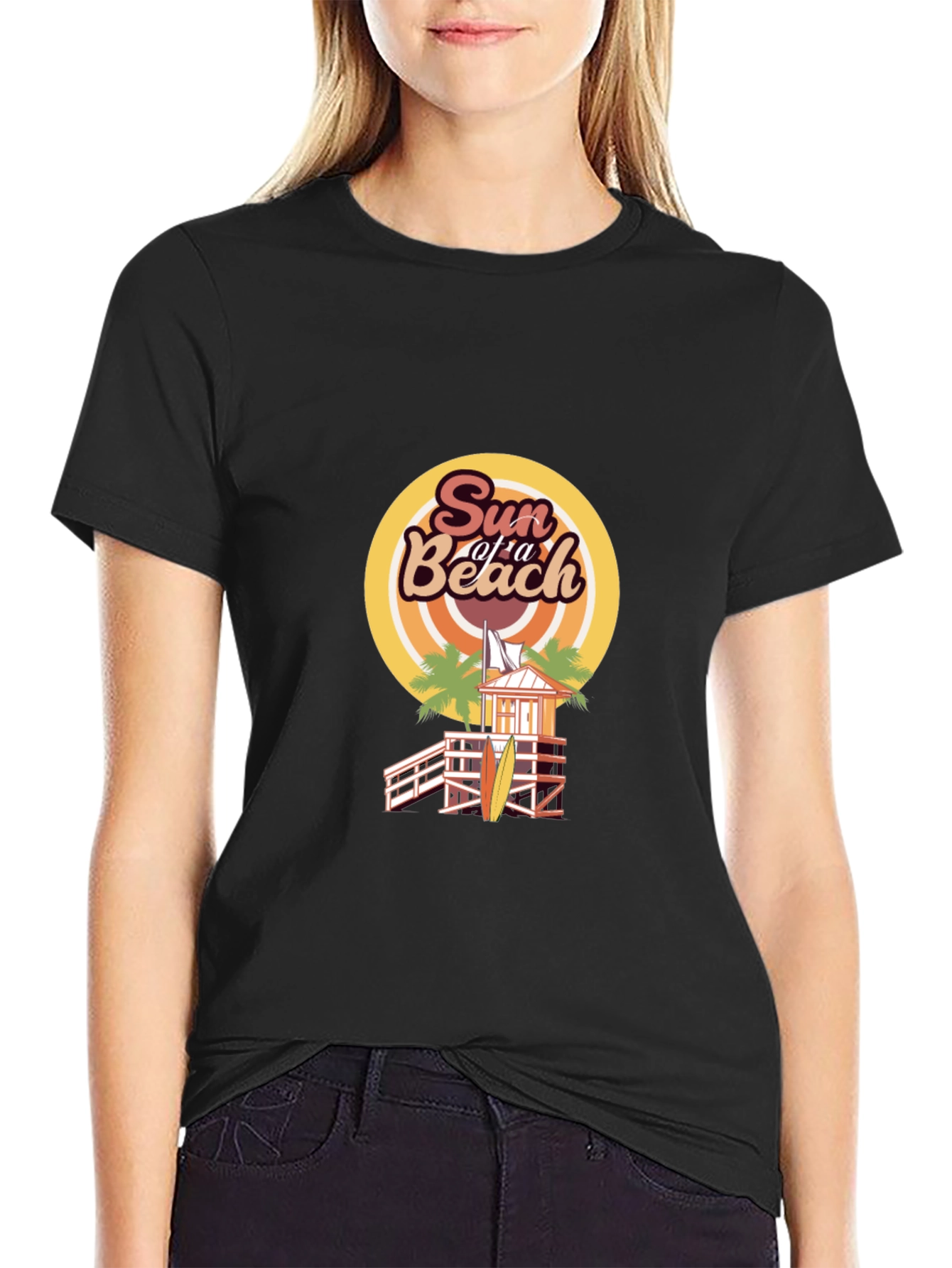 Sun of a Beach Graphic Tee -  Surf & Sand T-Shirt