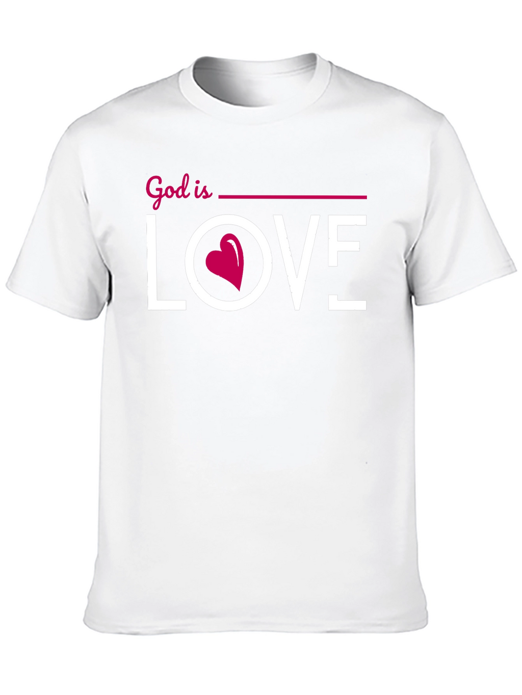 God is Love Graphic Tee - Christian T-Shirt