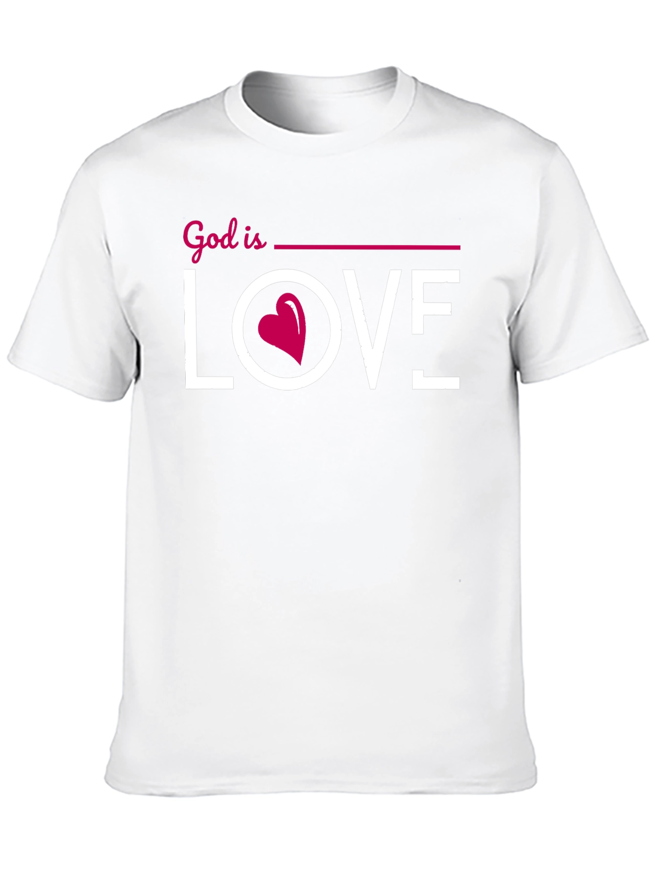 God is Love Graphic Tee - Christian T-Shirt