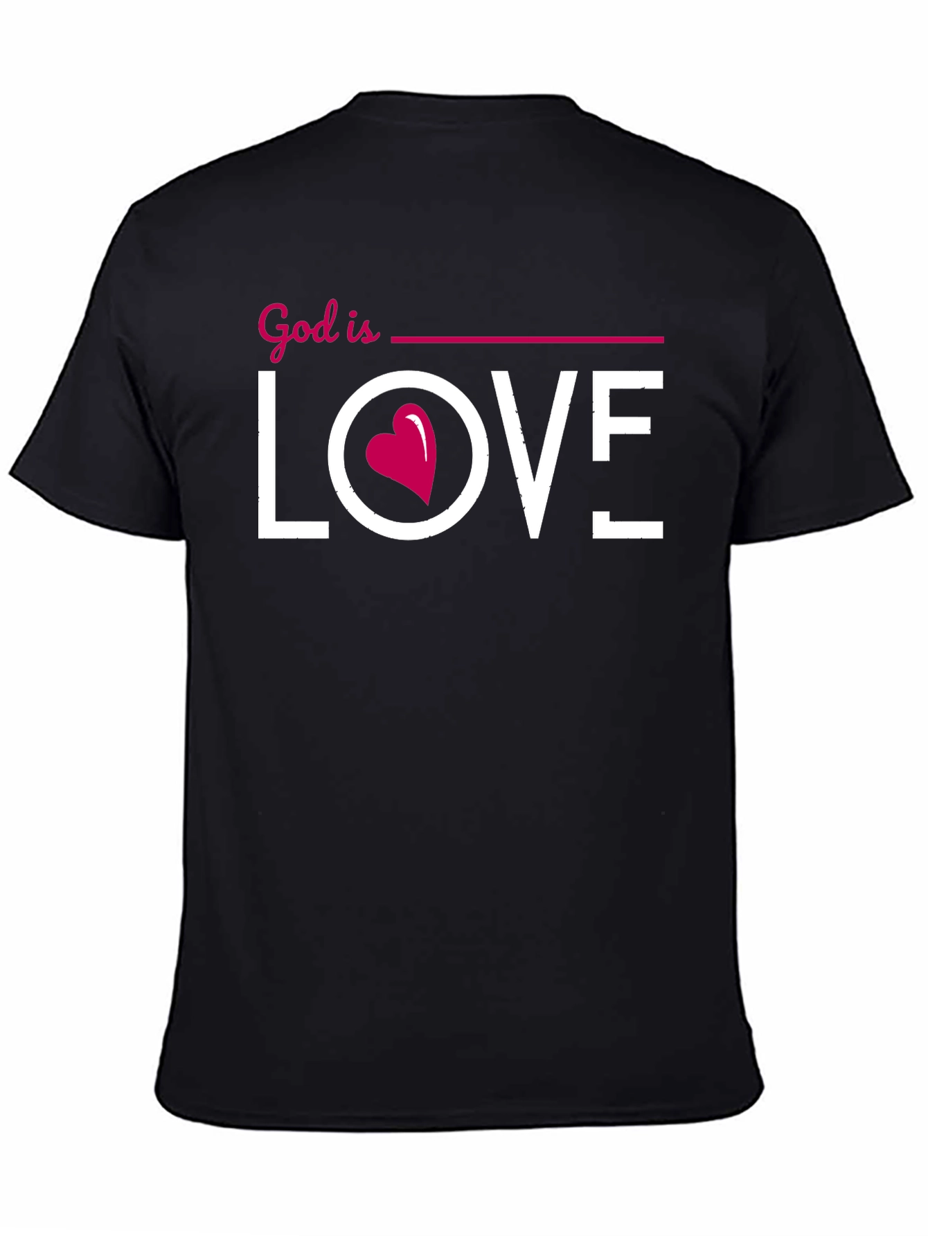 God is Love Graphic Tee - Christian T-Shirt