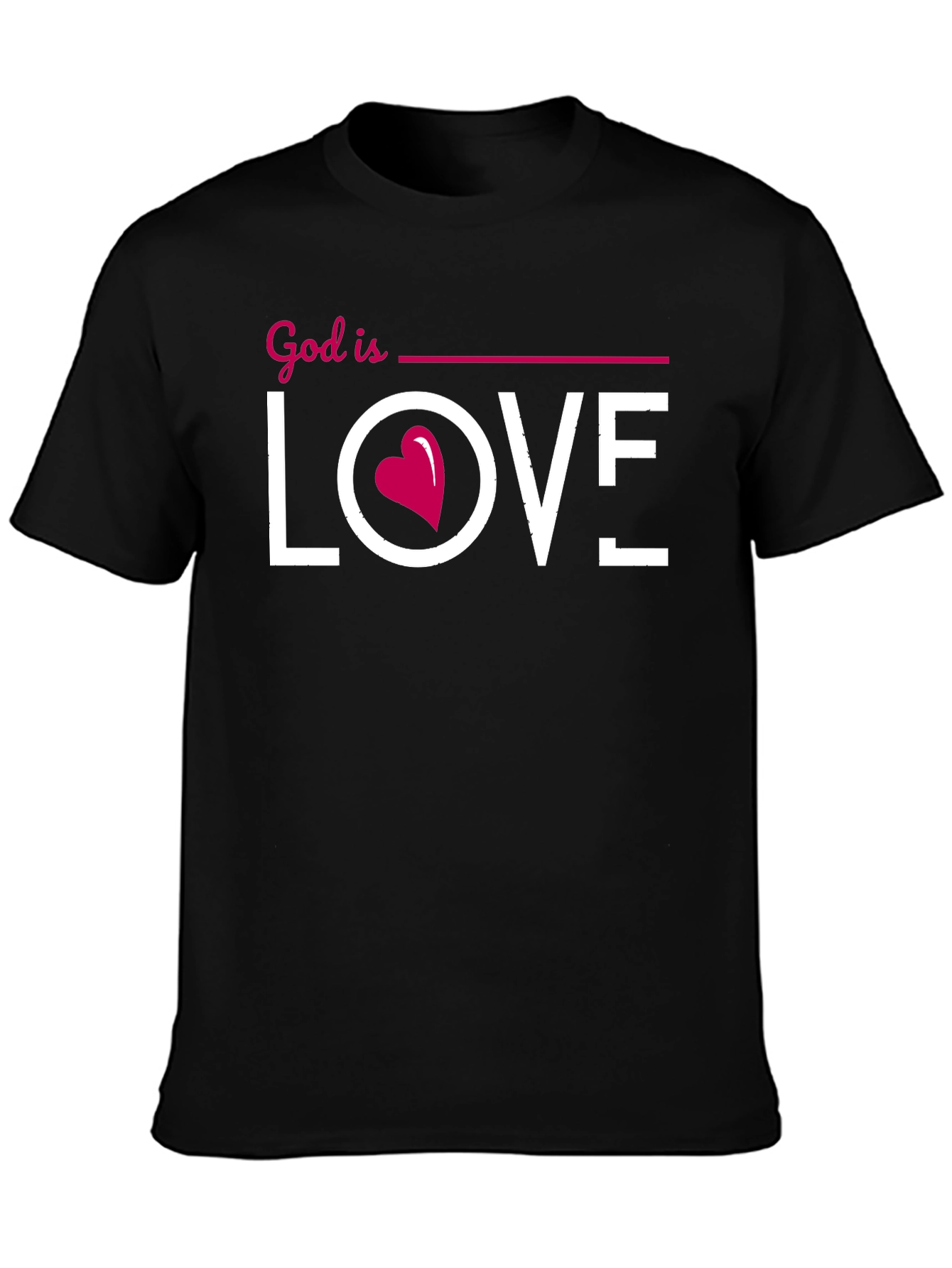 God is Love Graphic Tee - Christian T-Shirt