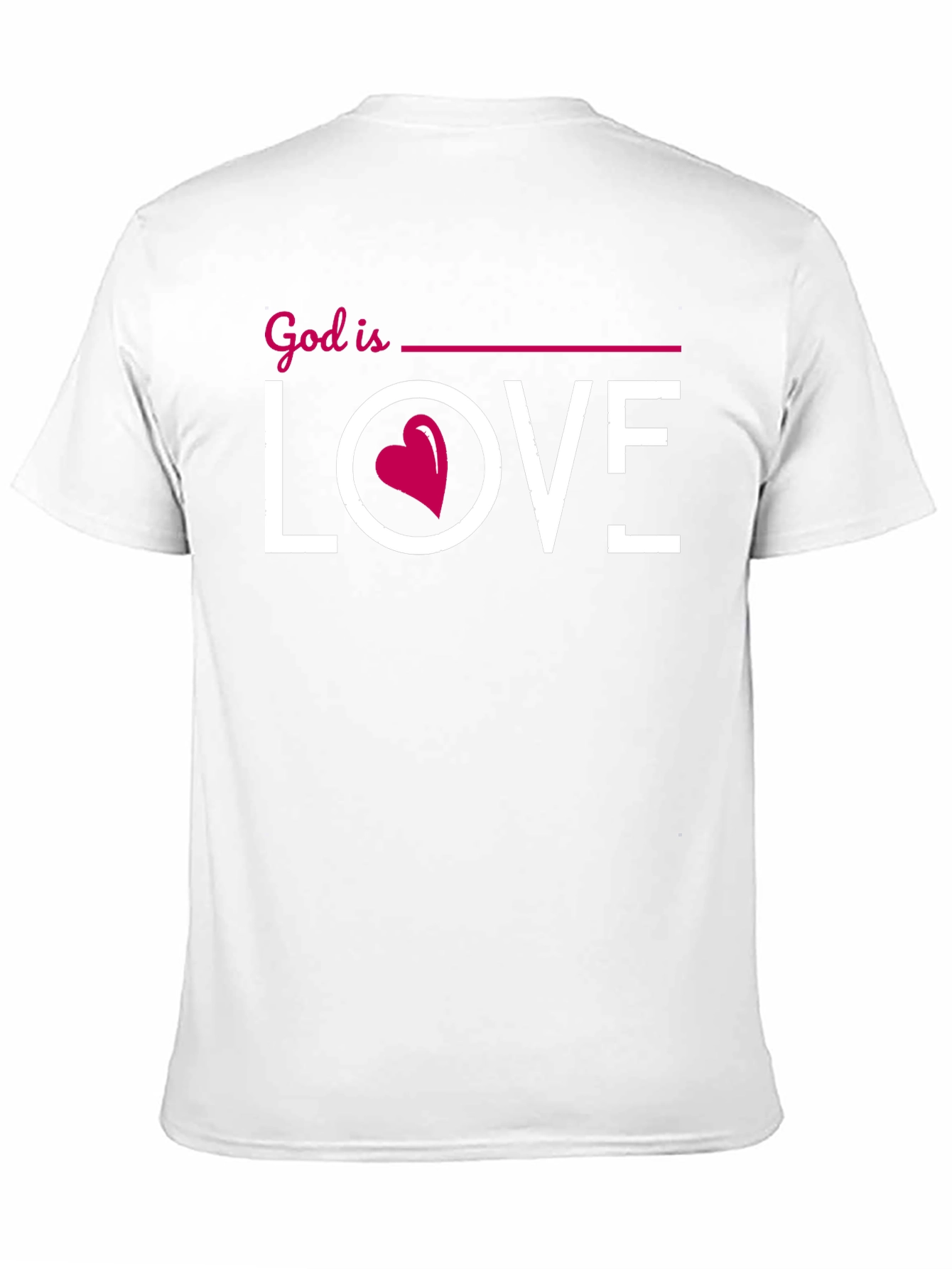 God is Love Graphic Tee - Christian T-Shirt