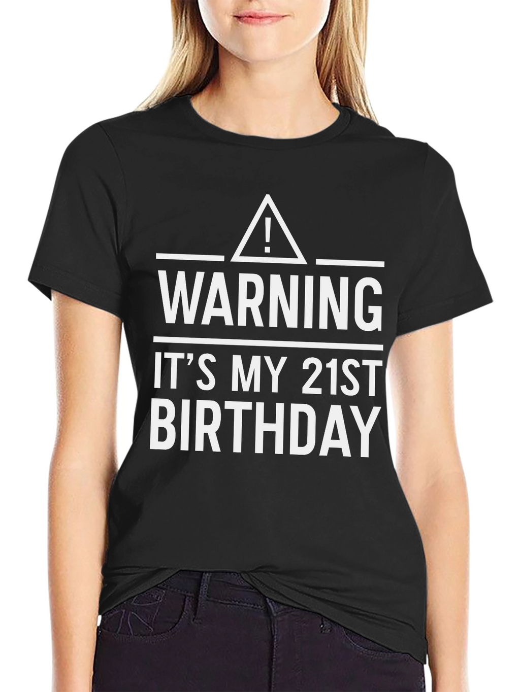 Warning 21st Birthday T-Shirt