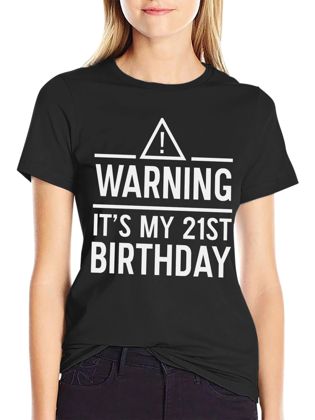 Warning 21st Birthday T-Shirt