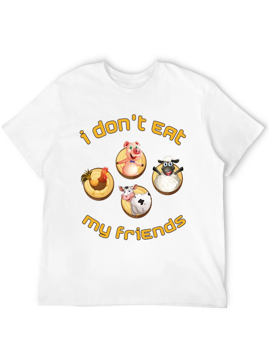 Vegan T-Shirt: I Dont Eat My Friends