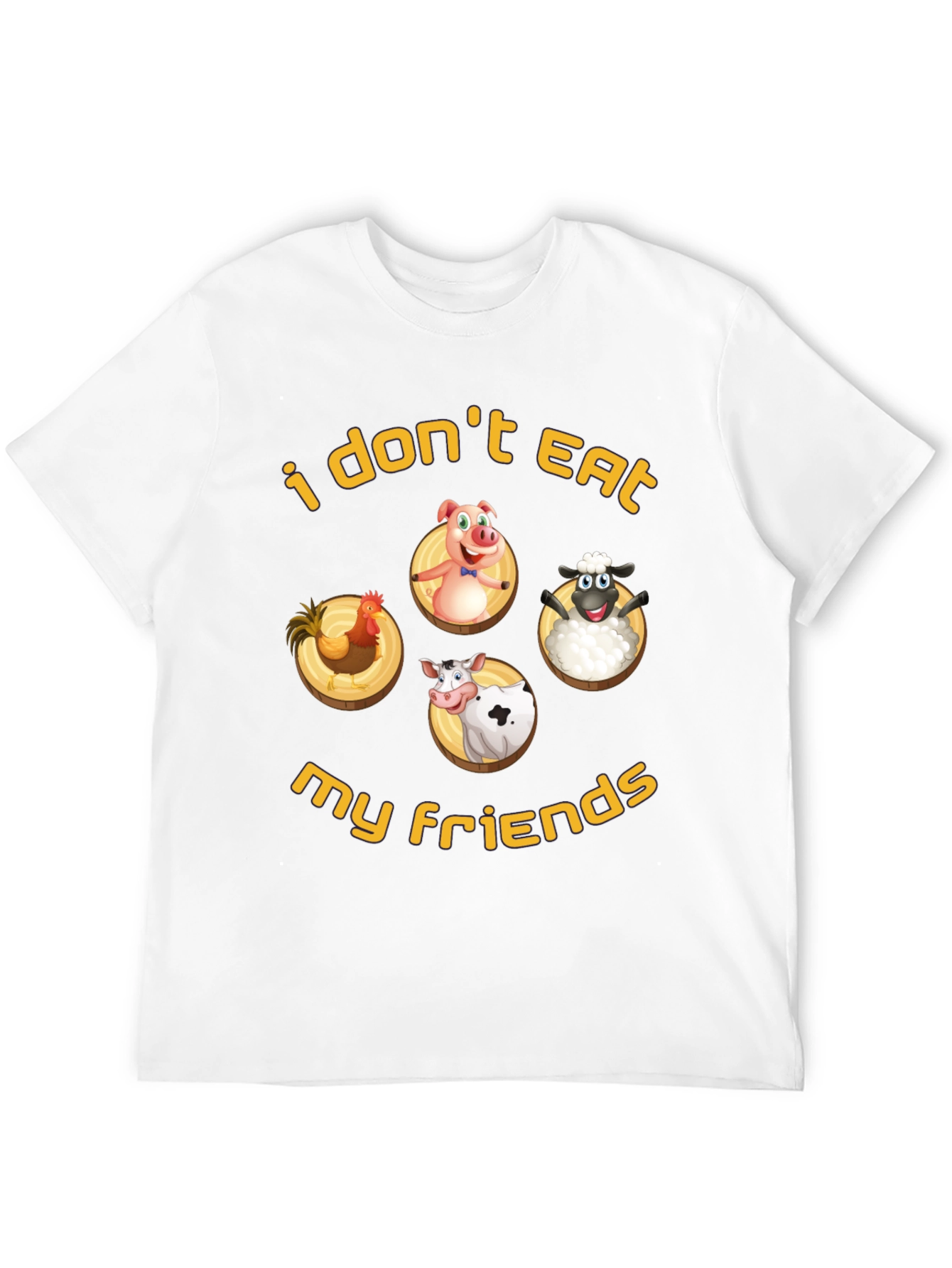 Vegan T-Shirt: I Dont Eat My Friends