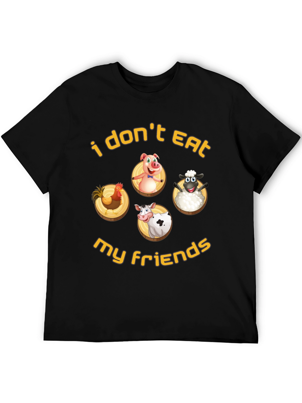 Vegan T-Shirt: I Dont Eat My Friends