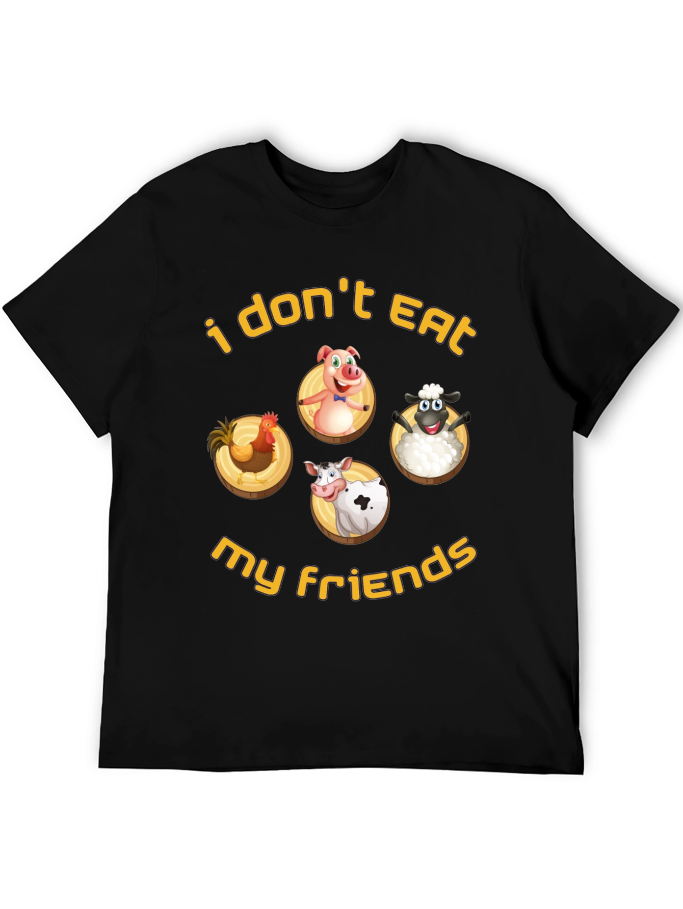 Vegan T-Shirt: I Dont Eat My Friends