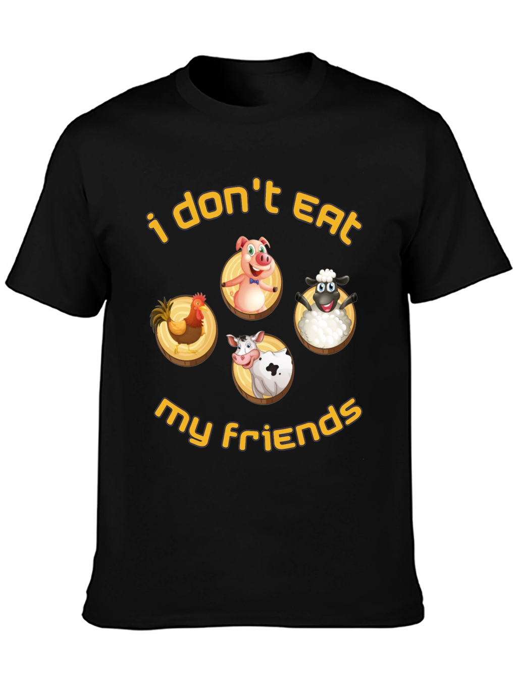 Vegan T-Shirt: I Dont Eat My Friends