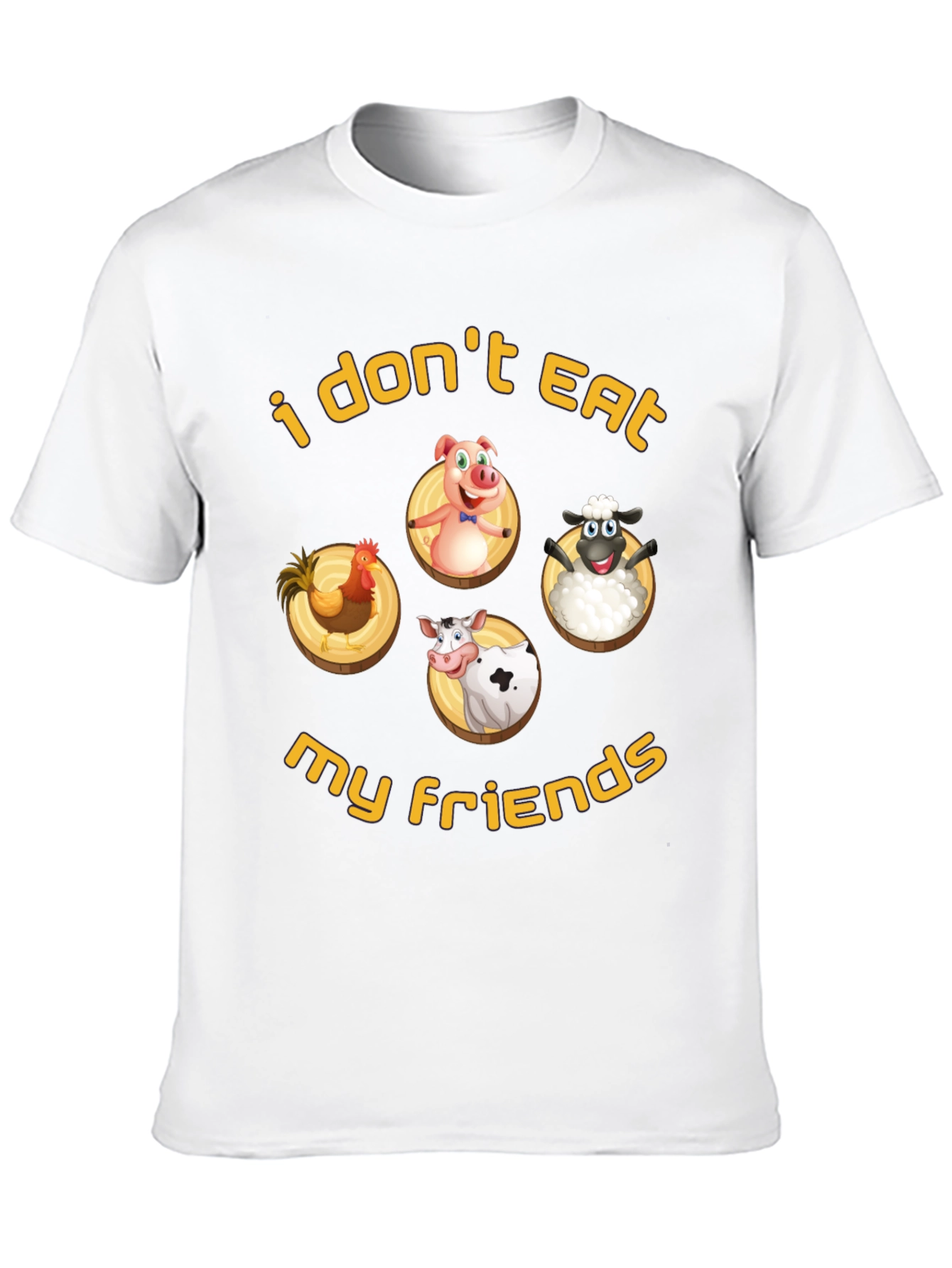 Vegan T-Shirt: I Dont Eat My Friends