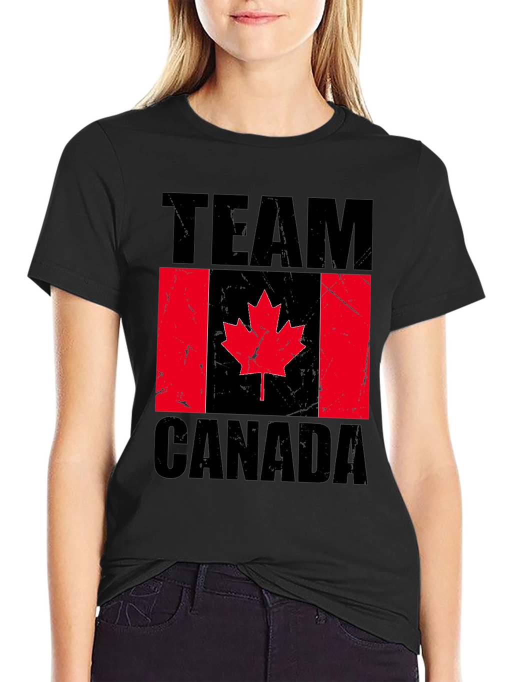 Team Canada T-Shirt Black