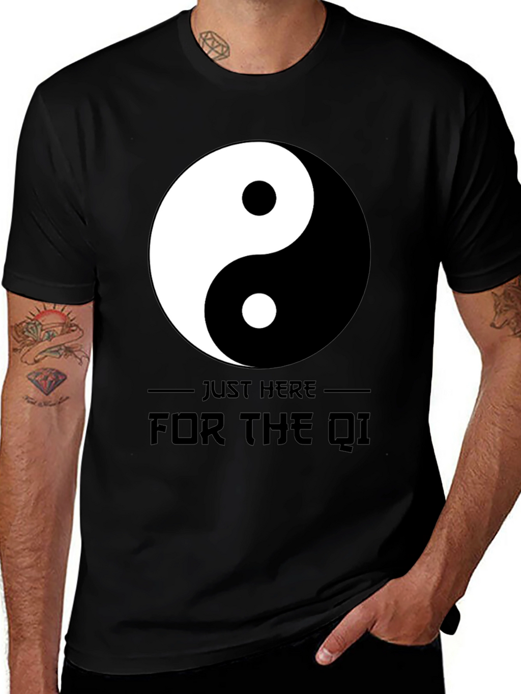Yin Yang Qi T-Shirt - Harmony & Balance