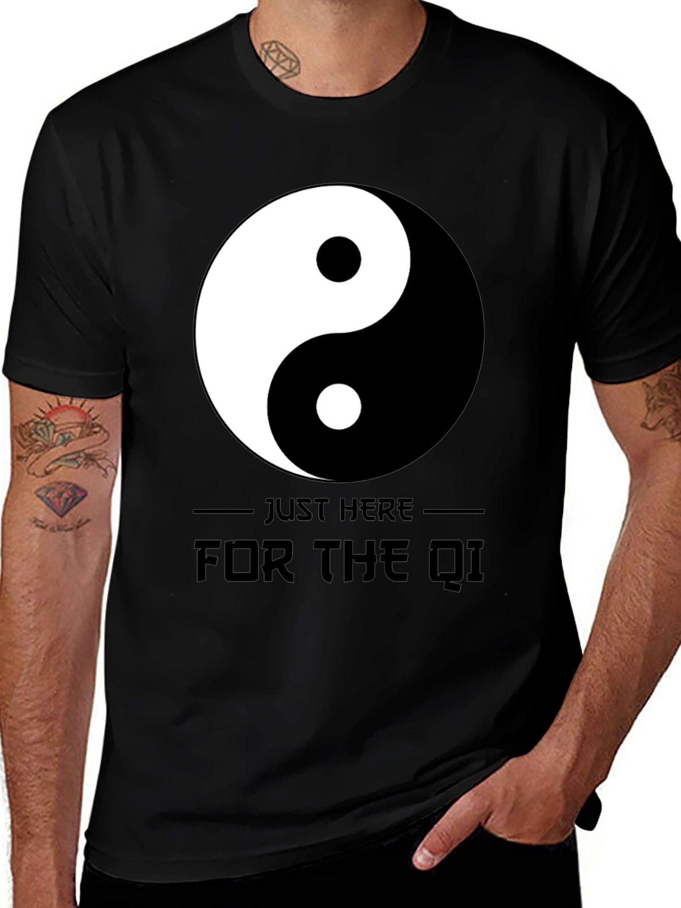 Yin Yang Qi T-Shirt - Harmony & Balance