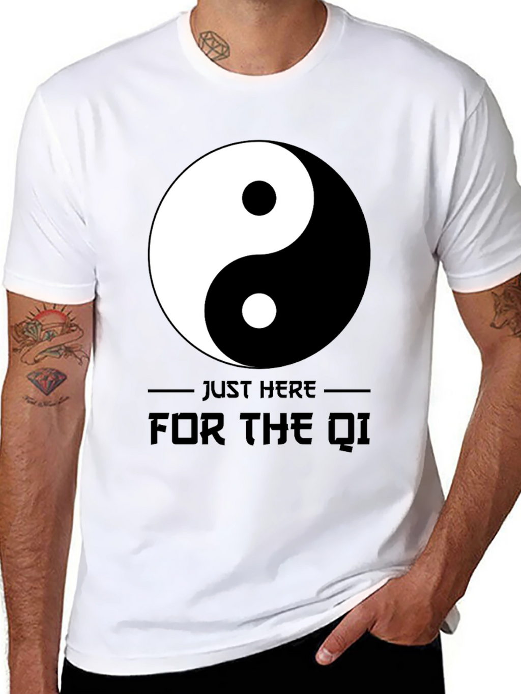 Yin Yang Qi T-Shirt - Harmony & Balance