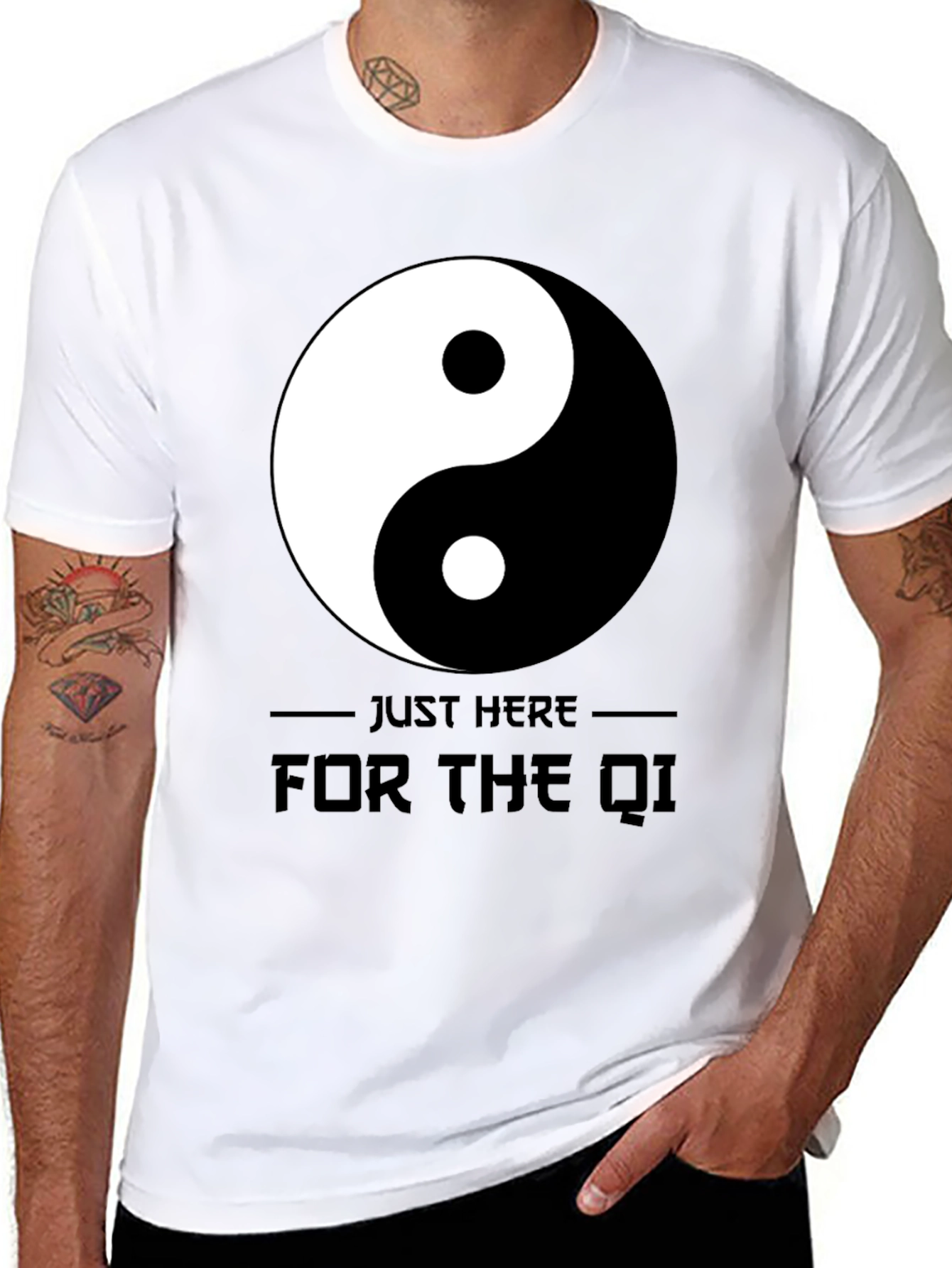 Yin Yang Qi T-Shirt - Harmony & Balance