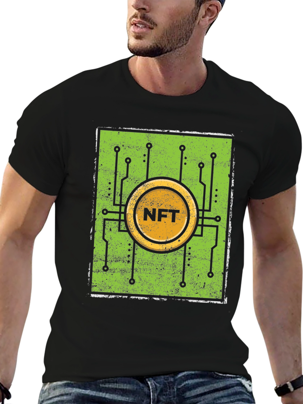 NFT Crypto T-Shirt - Black Graphic Tee