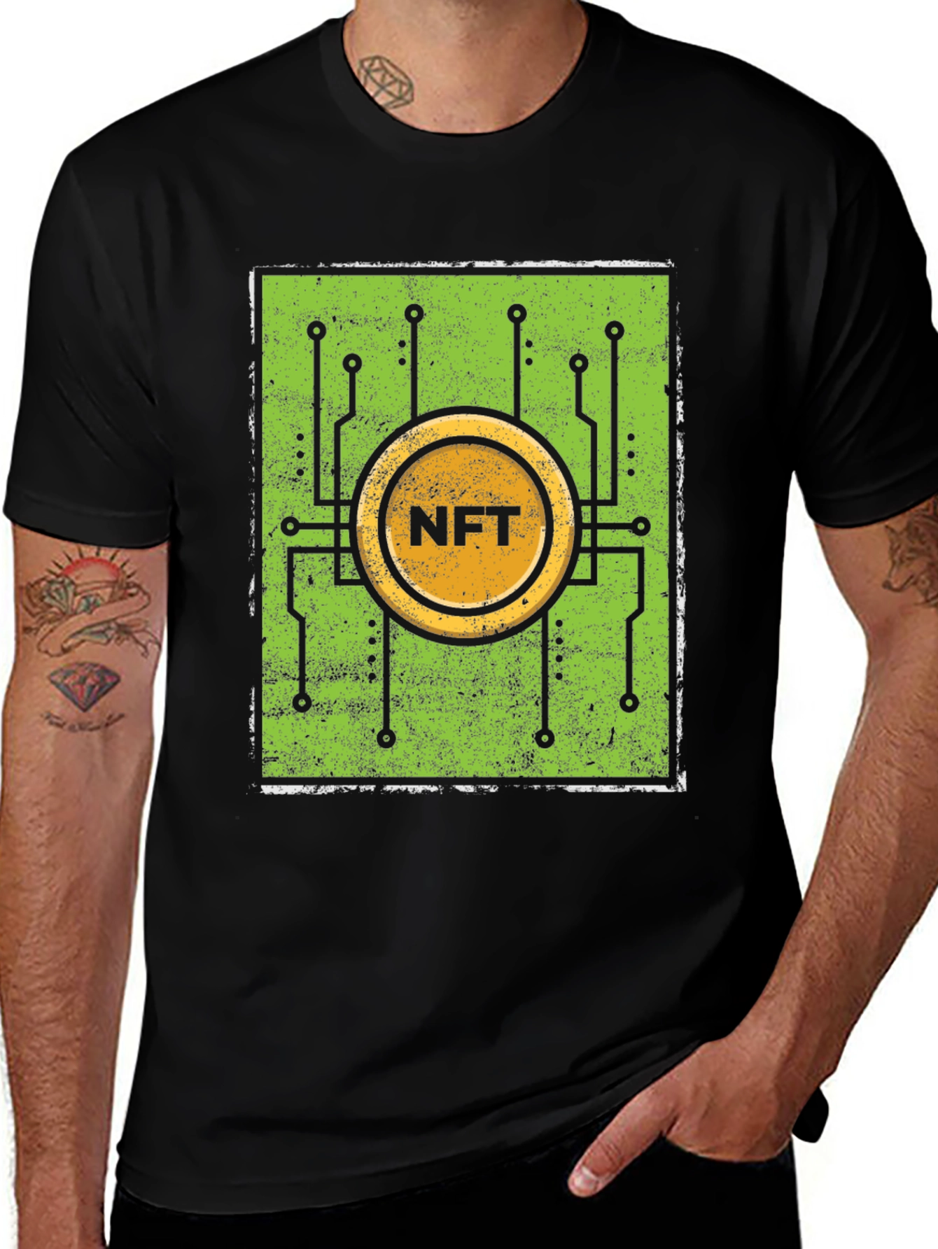 NFT Crypto T-Shirt - Black Graphic Tee