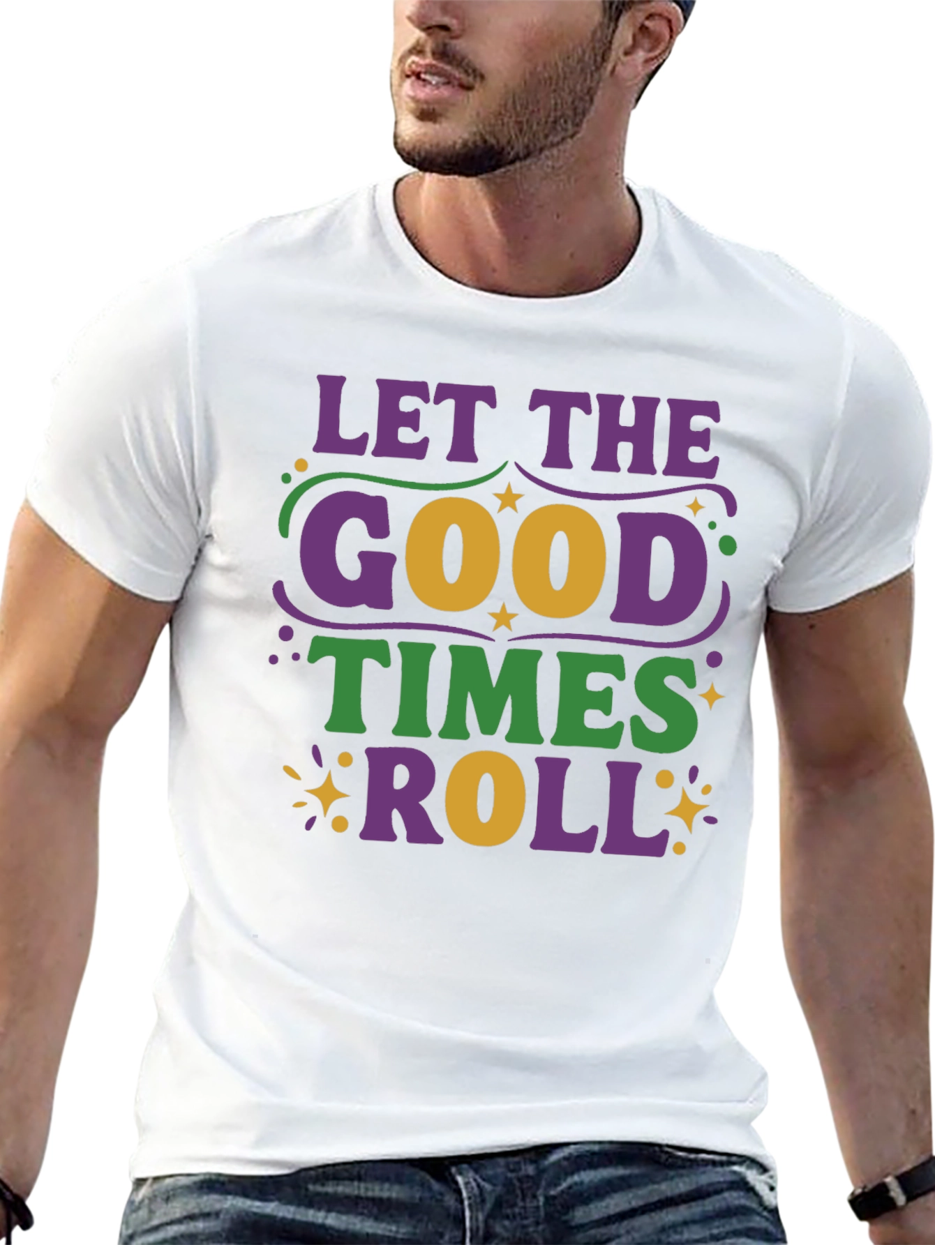 Mardi Gras T-Shirt - Let the Good Times Roll!