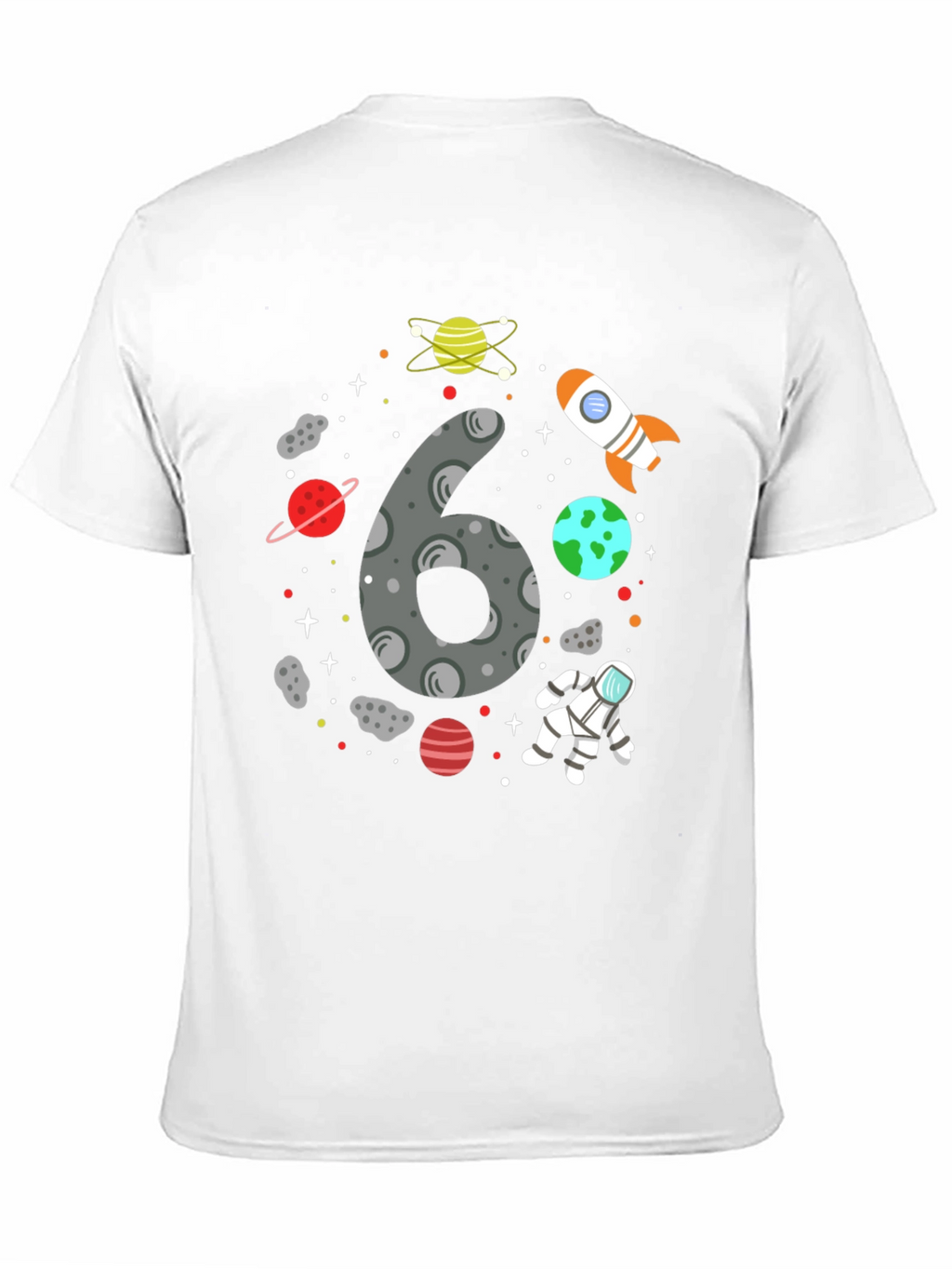 Cosmic 6th Birthday T-Shirt