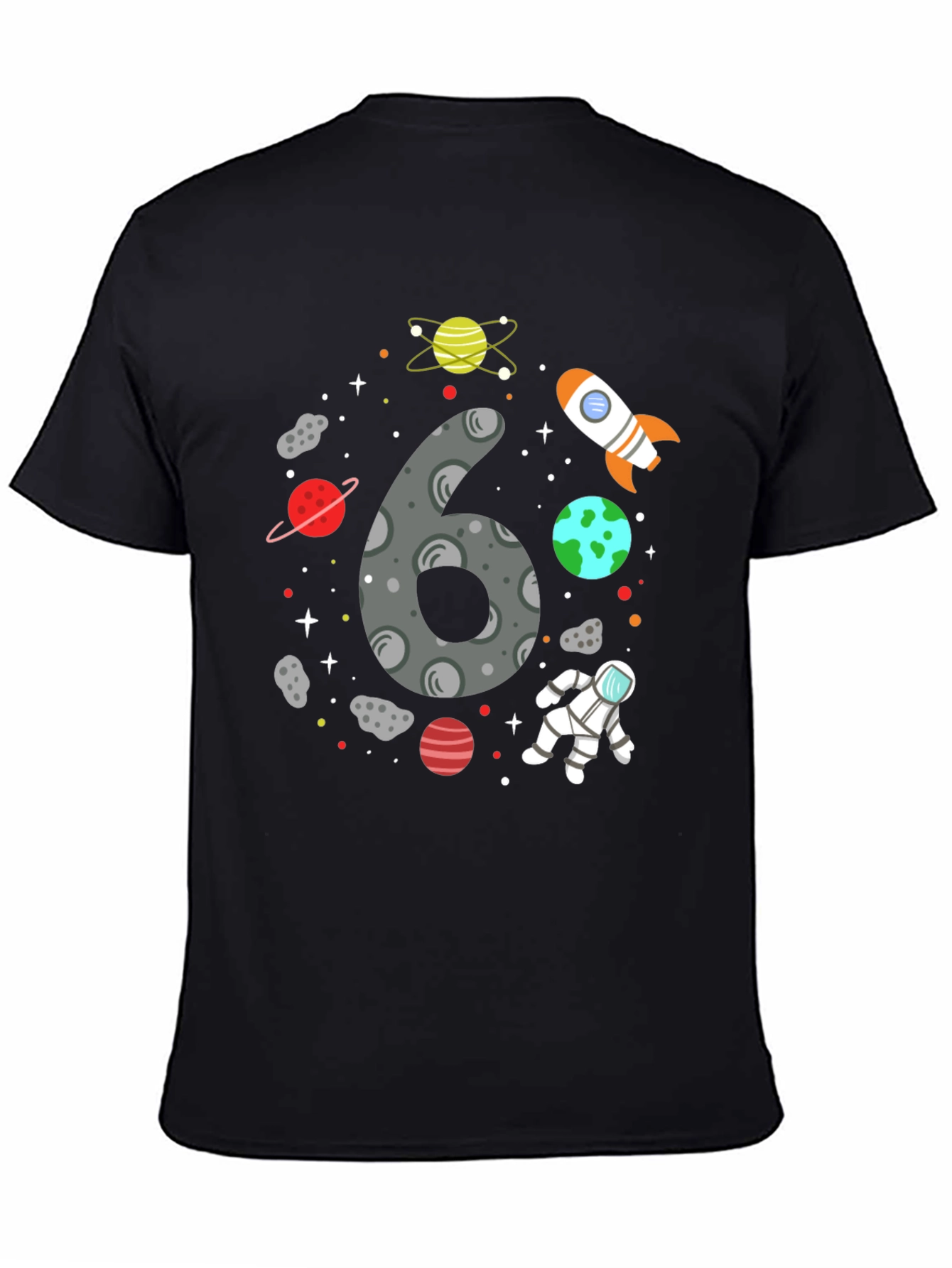 Cosmic 6th Birthday T-Shirt