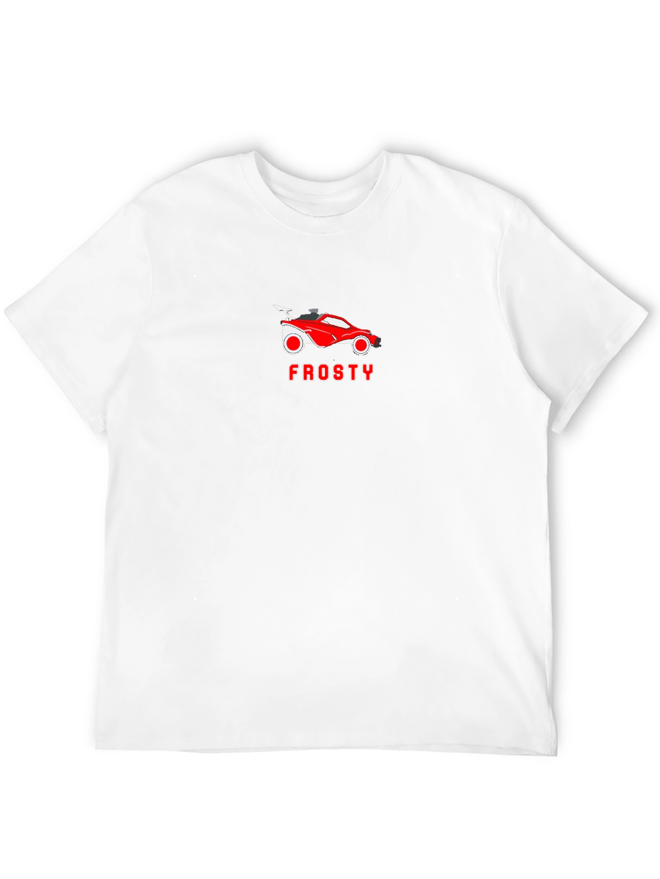 Frosty Rocket League Car Black T-Shirt