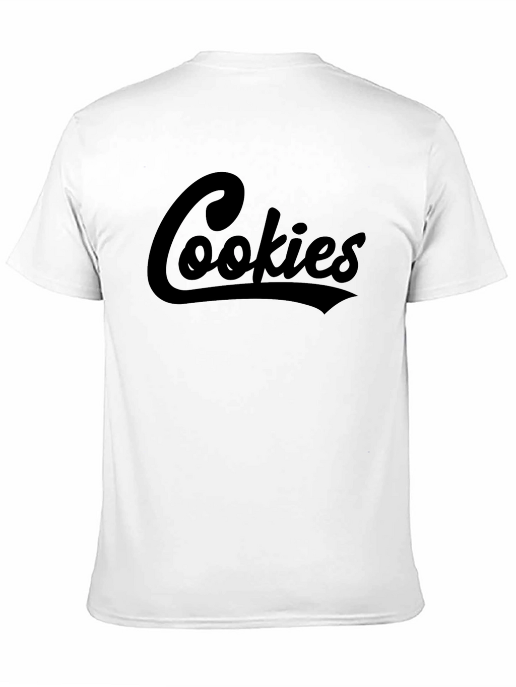 Cookies Script Graphic Black T-Shirt