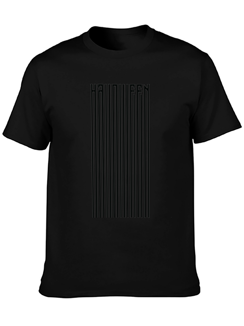 Halloween Striped T-Shirt - Modern Spooky Tee