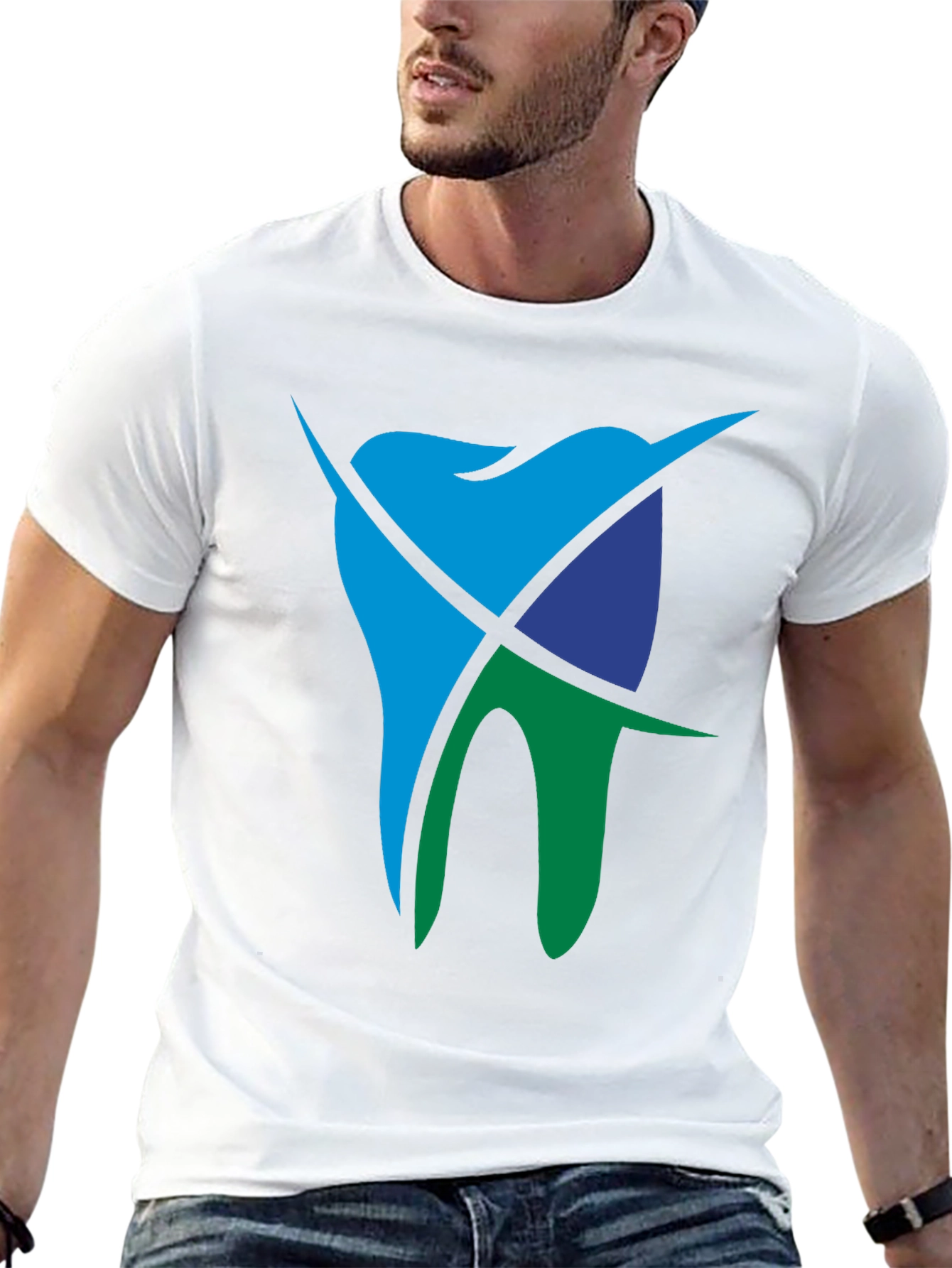 Modern Dental Graphic Tee - Stylish Unisex T-Shirt
