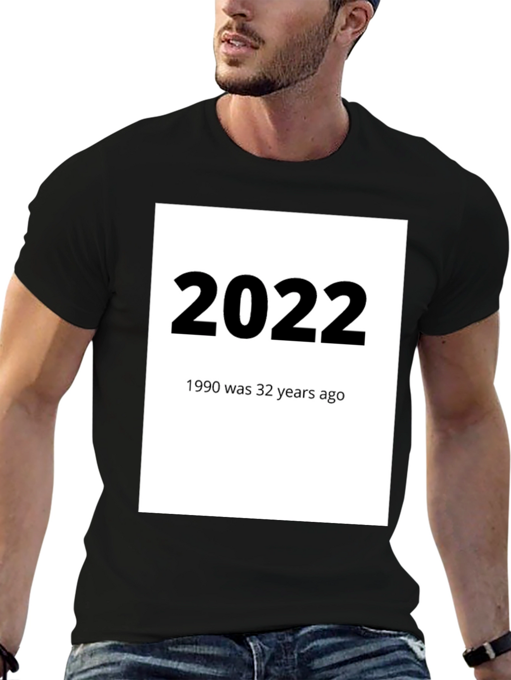 2022 & 1990 Throwback Graphic T-Shirt