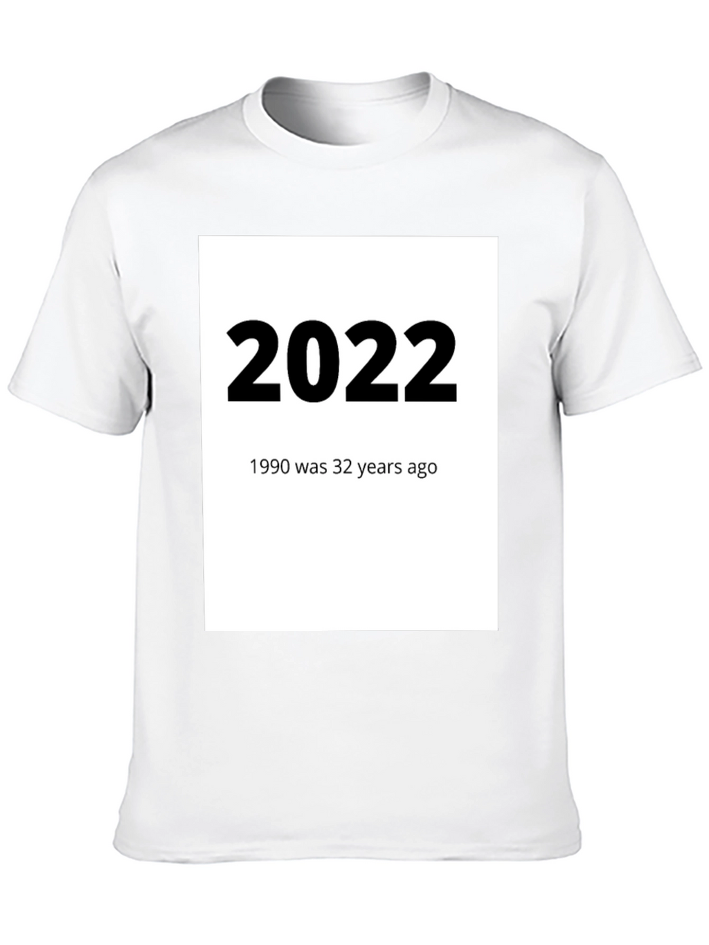 2022 & 1990 Throwback Graphic T-Shirt