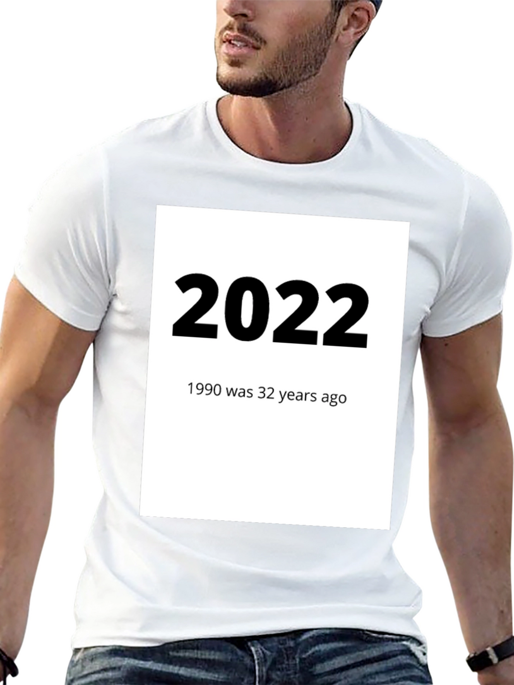 2022 & 1990 Throwback Graphic T-Shirt